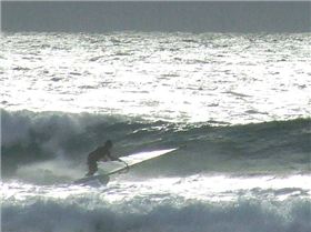 cold windy down south front Slip Slop Slap Riders  JB and Langy squeezed a session in between rain