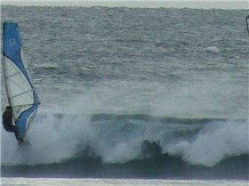 cold windy down south  winter front Slip Slop Slap Riders  JB and Langy squeezed a session in betwee