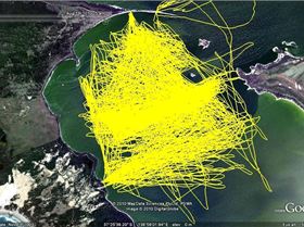 Lake George tracks this year.
