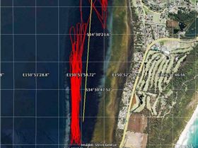 Lake Illawarra sandbar