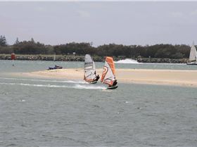 At last a bit of wind