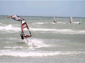 afternoon session gusts to 45knots