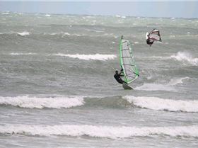 afternoon session gusts to 45knots