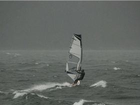 Bloody freezing gale on a Norwegian fjord. That's what it's all about