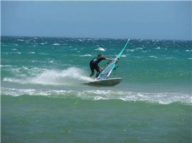 Chris another bottom turn