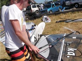 how not to rigg adjustable outhaul