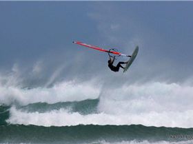 30+ knots cross off and a bit of swell