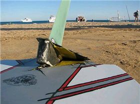 at least he didn't loose the fin/Anders Bjorkqvist