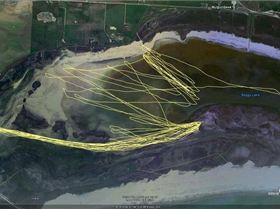 8214-16 04 11 Boggy Lake 8 20 knots S 7 8metre Loft Blade JP Slalom VI 68 C3 Sing2 42cm