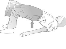 Shoulder Bridge With Pillow