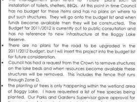 boggy council update 1