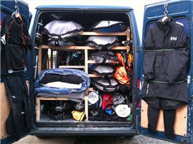 My Van Racking Set Up