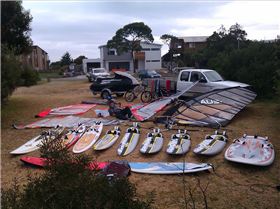 Only things missing were the moto's and the wakeboard