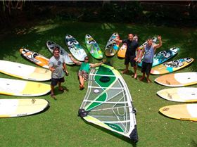 Core Boardsports board testing Maui 2011
