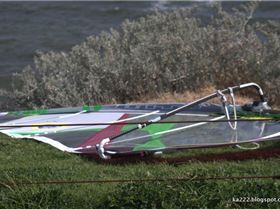 Testing out the 2012 North sails