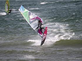 Testing out the 2012 North sails