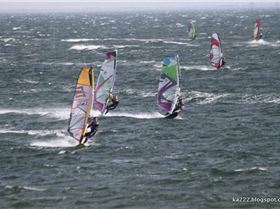 Testing out the 2012 North sails