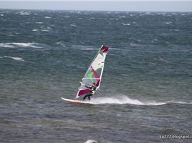 Testing out the 2012 North sails