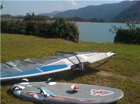 My gear for the day after the thermal breeze died.