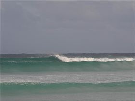 down the line sailing in a WNW in winter