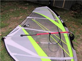 5.3 KA Kaos rigged on K3 Designs Battlestick 430 RDM mast