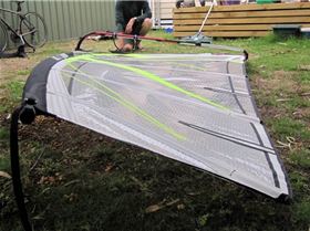 5.3 KA Kaos rigged on K3 Designs Battlestick 430 RDM mast