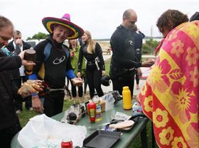 El Capitan enjoys gourmet cuisine