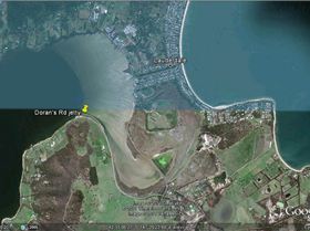 Dorans Rd jetty map