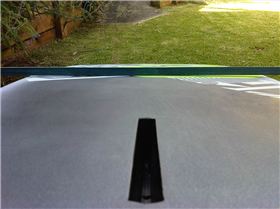 flat bottom slight V