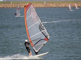 Windsurfing session 7th Jan 2012