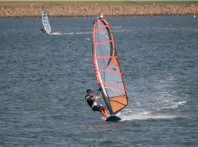 Windsurfing session 7th Jan 2012