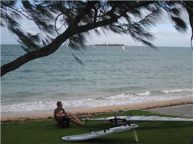 Anse Vata, Noumea - Great windsurfing location