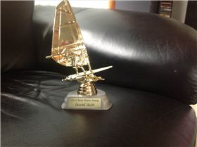 First windsurfing trophy