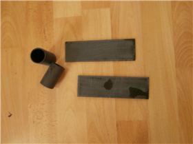 home made carbon wide tail