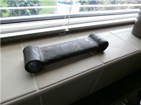 home made carbon wide tail boom