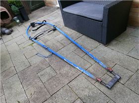 home made carbon wide tail boom