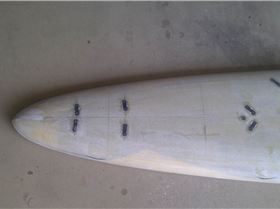 building custom speed board  235l  43W  63ltrs