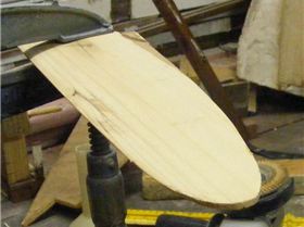 21cm fin half foil shaped