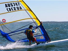 windsurfing