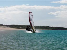 windsurfing