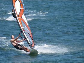 Windsurfing at Kyeemagh 19 November 2012