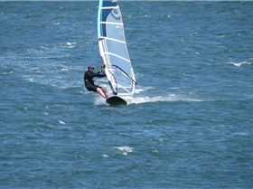 Windsurfing at Kyeemagh 19 November 2012