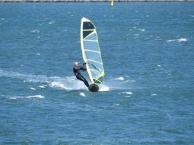 Windsurfing at Kyeemagh 19 November 2012