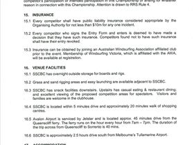 WOD NoR JAN 2013 SORRENTO, VIC