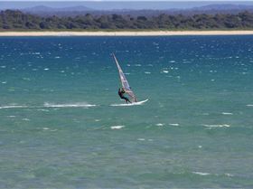Clean south-wester over the flats