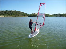 kids windsurfing