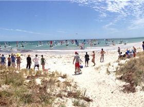 Panorama Shot of the start