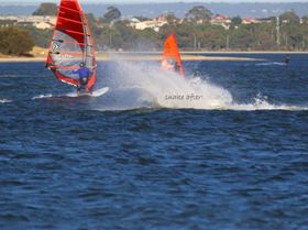 Wed slalom racing