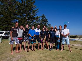 Aussies from the INtuition Windsurfing courses, January 2012