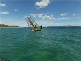 Learn to windsurf day